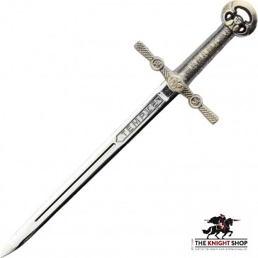 Templar Sword Letter Opener - Bronze 