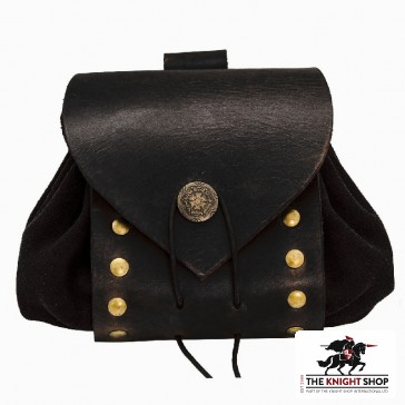 Out of Odyssey Medieval Belt Pouch - Black