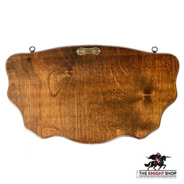 Pistol & Powder Flask Display Plaque