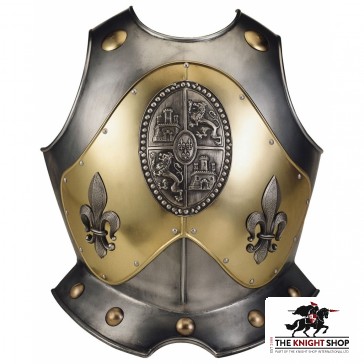 Brass Castilla Breastplate - 18 Gauge 