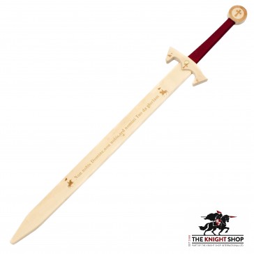 DAMAGED - Kid's Wooden Templar Sword