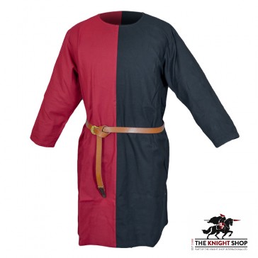 Medieval Banqueting Tunic - Red/Black - S/M