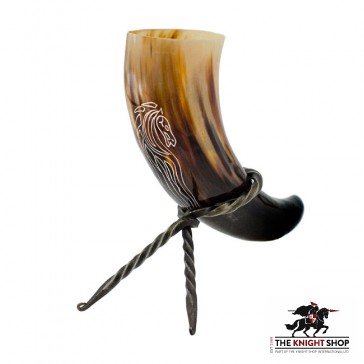 "Horse Lord" Drinking Horn 