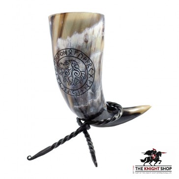 "Sleipnir" Drinking Horn 