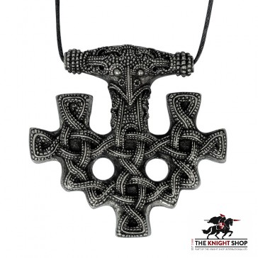 Pewter Viking Hiddensee Hammer Pendant - Extra Large