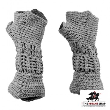 Knitted Knight’s Gauntlets - Adult Size