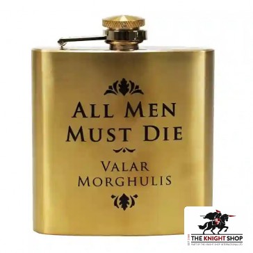 Game of Thrones Hip Flask - All Men Must Die 