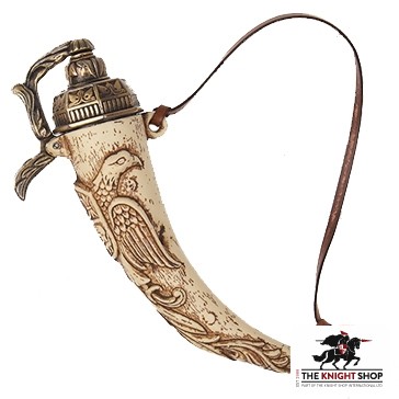 Horn Powder Flask