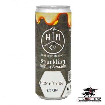 Nidhoggr Elderflower Sparkling Mead - 330ml