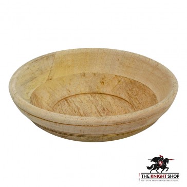 Medieval Wooden Banqueting Bowl - Large