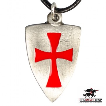 Knights Templar Shield Pendant