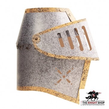Knight's Helmet - Silver
