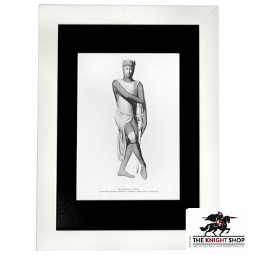 Robert Duke of Normandy Framed Print - White Frame