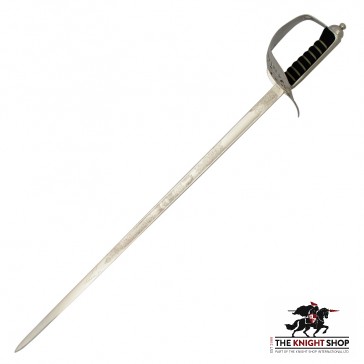 Premium British Infantry Officer's Sword - CR 1897 Pattern (Steel Scabbard)