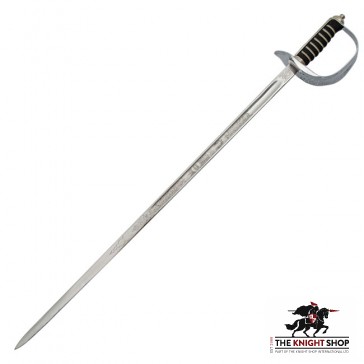 Premium British Infantry Officer's Sword - ER 1897 Pattern (Steel Scabbard)