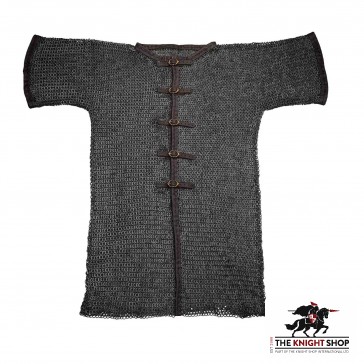 Flat Ring Chainmail Byrnie 9mm - XL