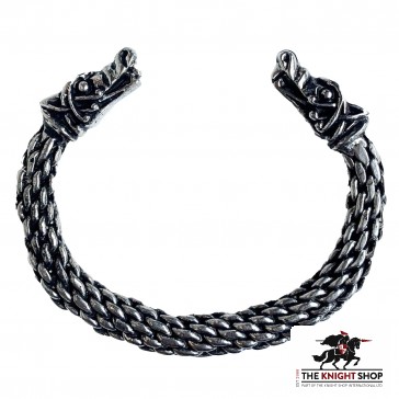 Chunky Viking Wolf Bracelet