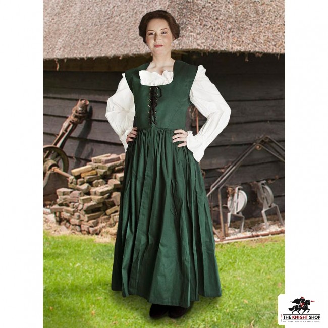 Country Maid Skirt with Bodice - Emerald | Buy Medieval Women's ...