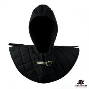 Cotton Padded Arming Cap with Collar