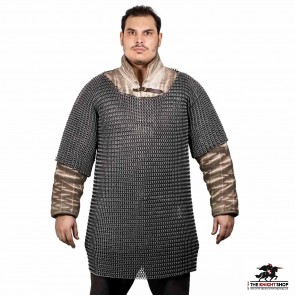Half Sleeve Aluminium Chainmail Shirt - Large
