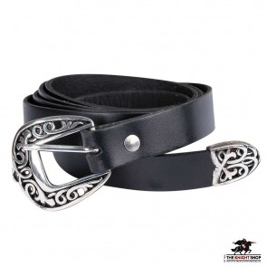 Feudal Long Leather Belt