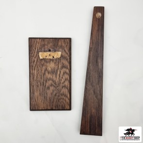 DAMAGED - Magnetic Sword Stand - Oak