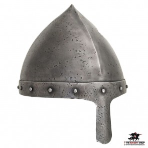 Aged Norman Helmet