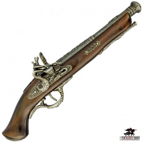 Flintlock Duelling Pistol - 18th Century