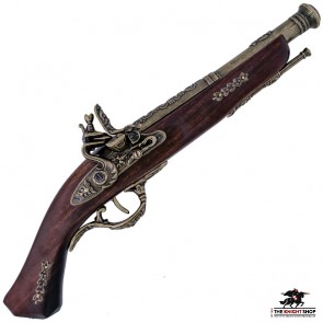 Flintlock Duelling Pistol - 17th Century