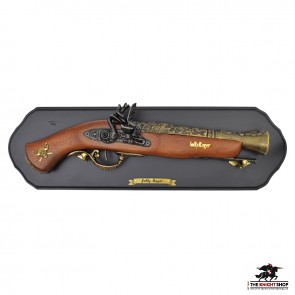 Jolly Roger Pistol with Plaque