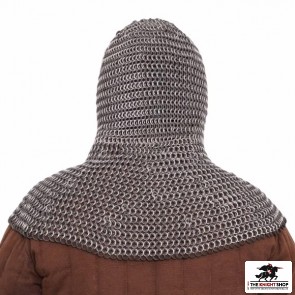 Chainmail Coif - Aluminium - Butted 