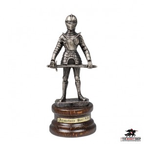 EX-DISPLAY - Mini Pewter Knight with Sword