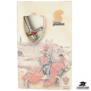 Crusader Sword Letter Opener - Silver