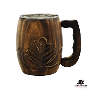 Wooden Mug - Dark Wood