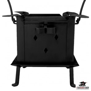 Medieval Square Fire Pit & Grill 