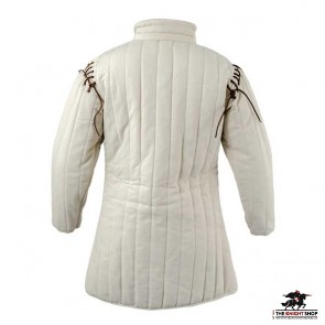 Laced Gambeson - Natural