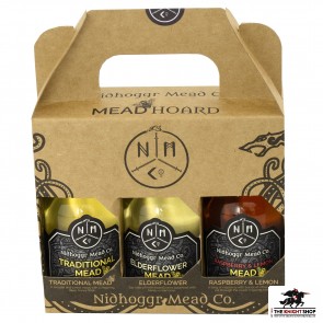 Nidhoggr Mead Gift Box - Hoard One (Traditional, Elderflower and Raspberry & Lemon)
