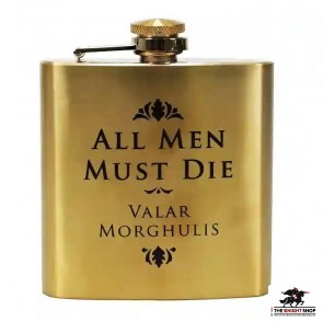 Game of Thrones Hip Flask - All Men Must Die 