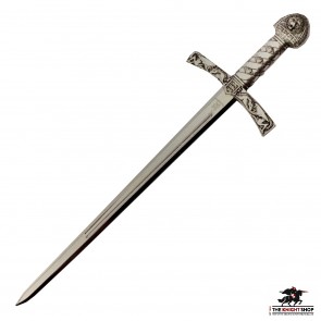 Richard the Lionheart Letter Opener - Silver Plated 