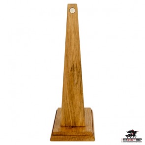 DAMAGED - Magnetic Sword Stand - Oak