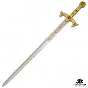 24k Gold - Grand Master of Templars Sword