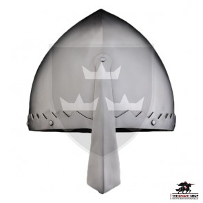 Saint Wenceslaus I Nasal Helmet -14 gauge