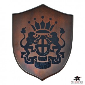 CLEARANCE - Heraldic Sword Display Plaque