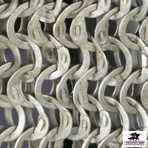 Chainmail Hauberk - Wedge Riveted - Flat Ring - 50
