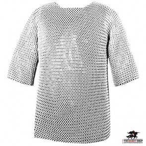 Chainmail Haubergeon - Butted - Zinc Plated - 60" Chest