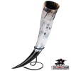 Odin’s Oversized Drinking Horn with Stand
