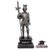 Miniature Pewter Knight with Halberd
