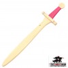 Kid's Wooden Pink Sword with Scabbard