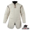 Laced Gambeson - Natural