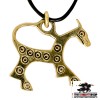 Bronze Novgorod Horse Pendant